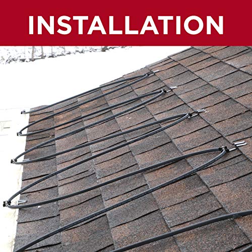 Grip Clip Roof Clips for Installing Heat Tape, Prevents Ice Dam Damage to Roof and Gutters, Simple Nail Free Cable Clips (25 Pack) (.325, Raw Aluminum) - Thumbnail 5