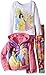 Disney Girls' Little Girls' Princess 3-Piece Hoodie, Legging, and T-Shirt Set