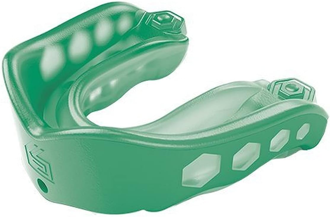 Shock Doctor Gel Max Mouth Guard, Sports Mouthguard for Football, Lacrosse, Hockey, Basketball, Flavored mouth guard, Youth & Adult : Sports & Outdoors