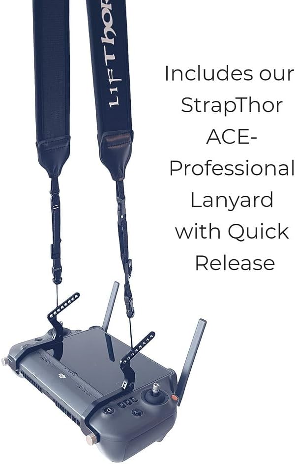 Thor's Drone World LifThor Claw Plus – Adjustable Lanyard Mounting System Compatible with DJI RC Pro Plus Controller