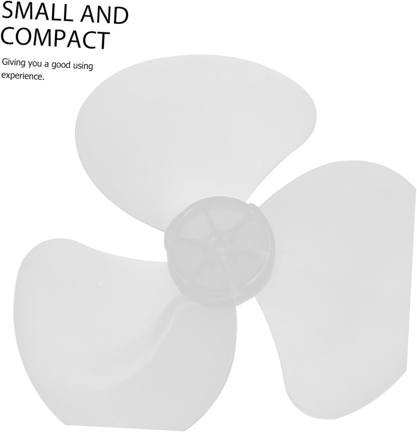MAGICLULU Replacement Fan Blades for Standing Pedestal and Table Fans Transparent Easy Installation for Household Use
