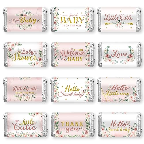 Mini fleurs pour baby shower : embellissez vos tables de fête avec 180 étiquettes