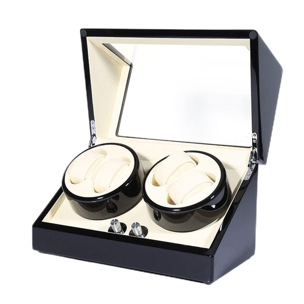 Remontoir automatique pour 4 montres en bois : coffret contre l'arrêt des mouvements