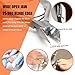 Heavy Duty Podiatrist Toenail Clippers for Thick and Ingrown Nails, Hand Forged Stainless Steel Toe Nail Clippers for Men Women Seniors