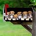 VWAQ Puppy Mailbox Covers Magnetic - Dogs Mailbox Wraps Decor - MBM13