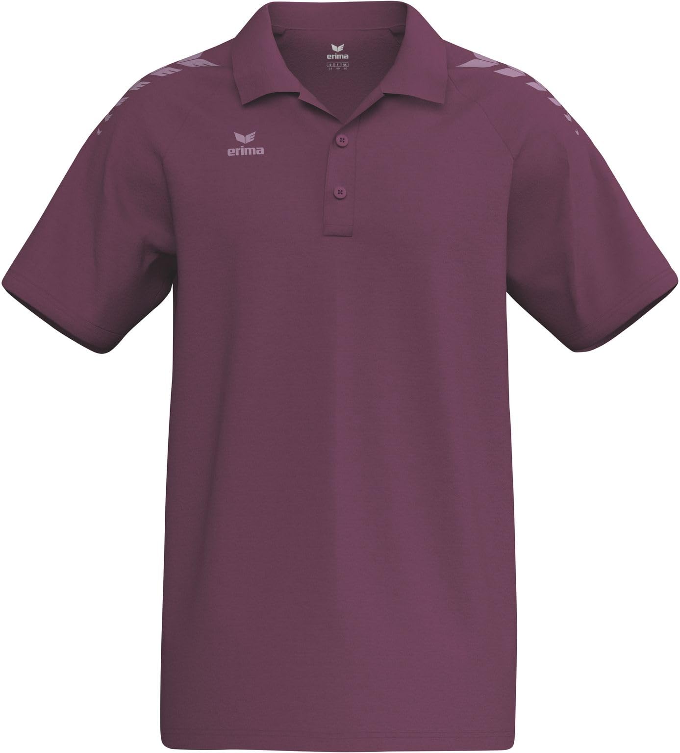 Erima Unisex Violet Polo Cmpt Wings