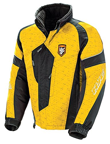 HJC Storm Youth Snow Jacket (Yellow/Black, Large)