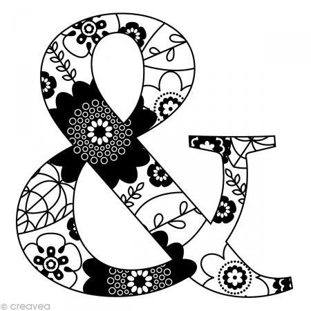 Artemio ARTHG644 Wooden Stamp G Stylized Ampersand