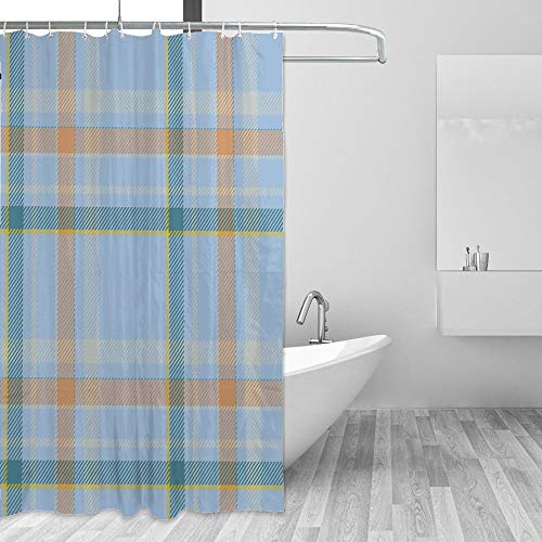 Rideau de douche lavable en machine en polyester imperméable - 5