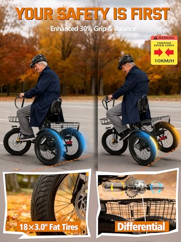 ESKUTE E Trike Electric Bike