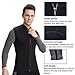 REALON Wetsuits Top Jacket Women Men 2mm Neoprene Long Sleeve Shirt 3mm Front Zipper Vest Wet Suit Keep Warm for Adult Youth Kids Diving Surf Swim Water Sports