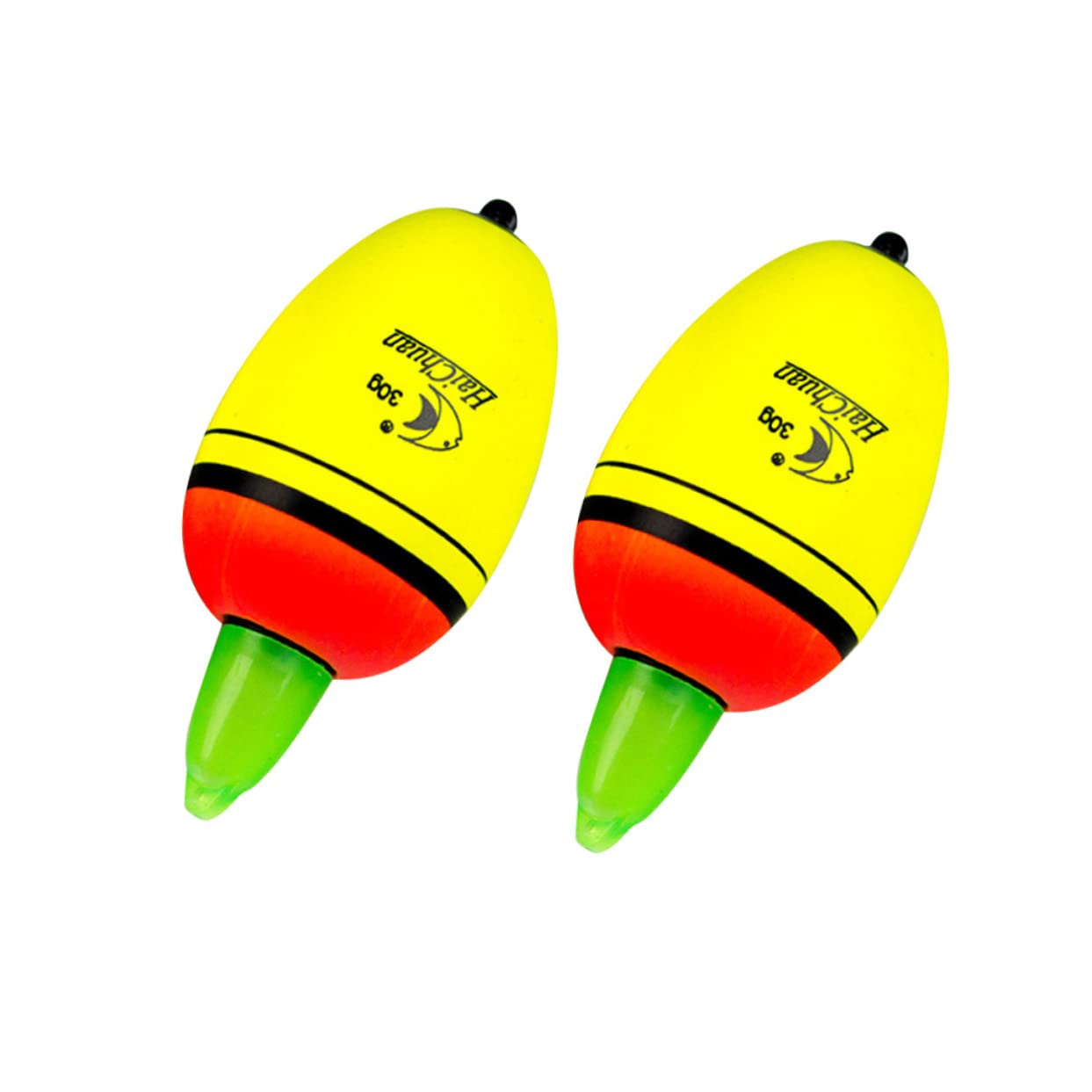3 pz Bastoncini luminosi notturni Borsa trasparente Zip Bobber da pesca Galleggianti Esche da pesca luminose Pentole con coperchi Pompa per bici Adattatore Tubo galleggiante Boa da pesca Leadcor