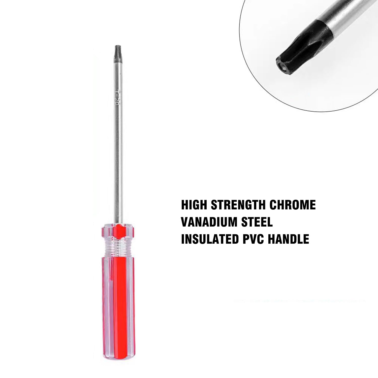 T15 Torx Screwdriver - Magnetic Tip Torx Security Screwdriver