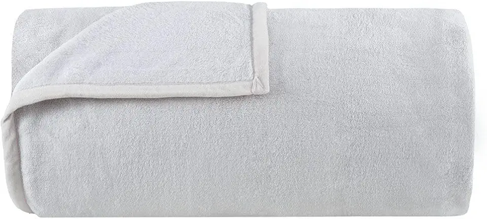 Cobertor Casal Buddemeyer Aspen ll 100% Poliéster Cinza