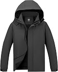 Veste de pluie imperméable pour hommes avec poche à capuche et à glissière en plein air léger pour les voyages de randonnée