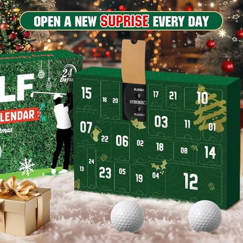 Calendrier de l'Avent golf original pour surprendre les passionnés en décembre