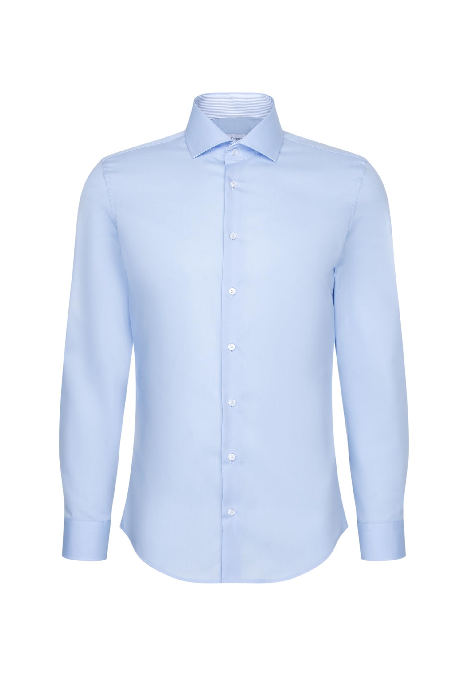 Seidensticker Herren Business-Hemd - Slim Fit - Bügelfrei - Kent Kragen - Langarm - Patch - 100% Baumwolle