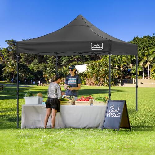 Image of Canopy Replacement Top Cover Roof for 10x10 Peak Straight Leg Canopy Tent