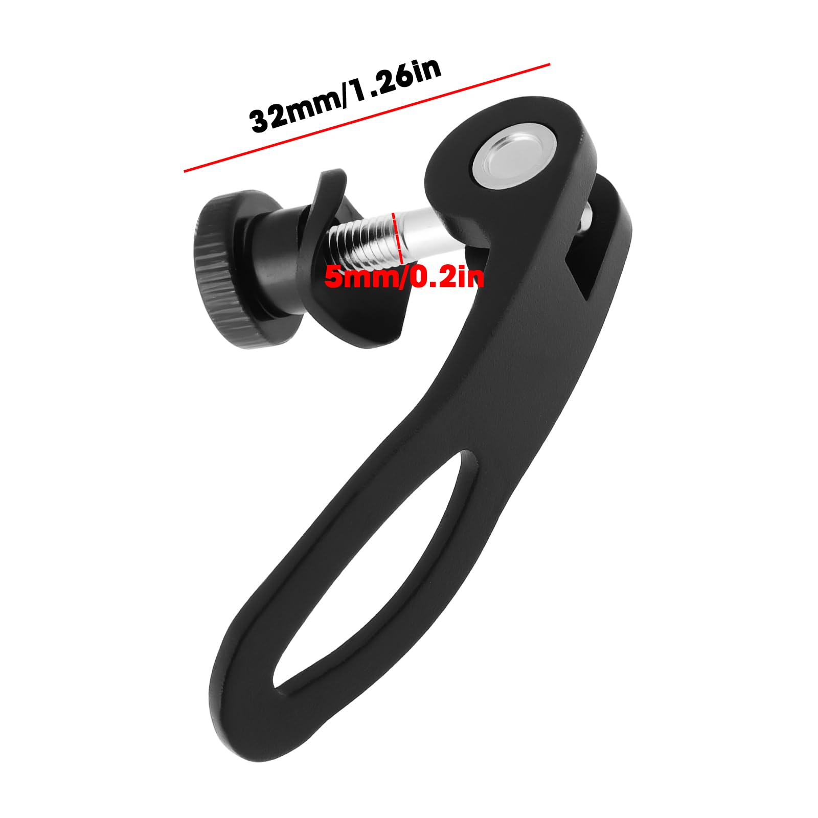 SG Store 2 szt. szybkozłączka sztyca M5 x 32 mm śruba zaciskowa do roweru górskiego roweru składanego