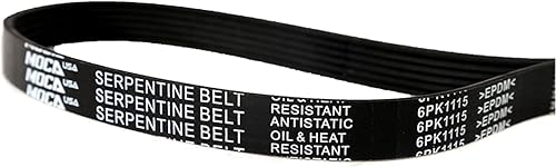 Miniatura 4 de MOCA 6PK1115 EPDM correa serpentina para 2008-2012 para Volkswagen para Audi para Honda 2.0L 2.2L