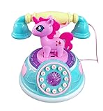 Telefone brinquedo infantil unicórnio celular musical luz