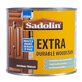 Sadolin Extra Durable Woodstain Jacobean Walnut 0.5 L