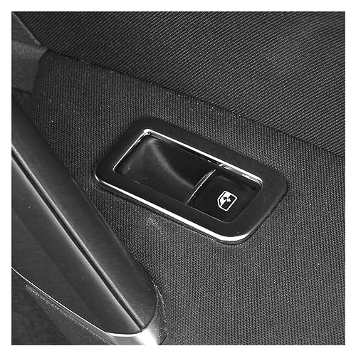 Couverture de panneau de lève-vitre Golf 7, inserts décoratifs de commande premium LHD - 3