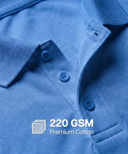 Image of Scott International Cotton Polo T Shirt | Collar Half Sleeves Plain T-Shirt | Tshirt for Men Stylish | Casual Tee for Office, Sports, Gym & Everyday Comfort | Men's Breathable All-Season Tshirt
