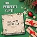 Today in History Perpetual Calendar | Daily World History Facts Desktop Calendar, This Day In Amazing History Trivia Facts & Achievements | History Buff Gift Page A Day Box Calendar with Historical Info For Every Day of The Year