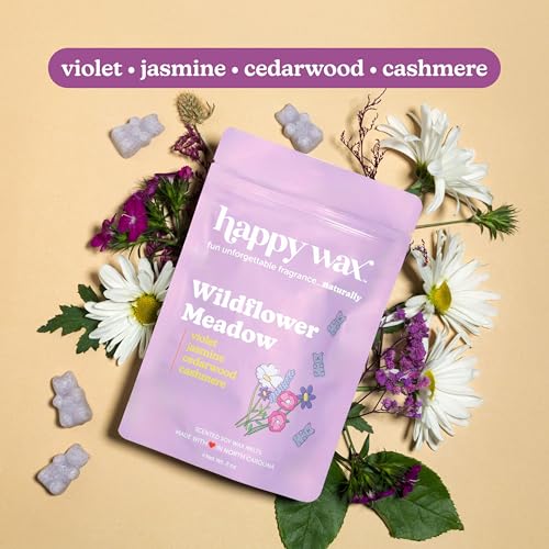 Image of Happy Wax Scented Soy Wax Melts 6oz Variety Pack - Floral Mix