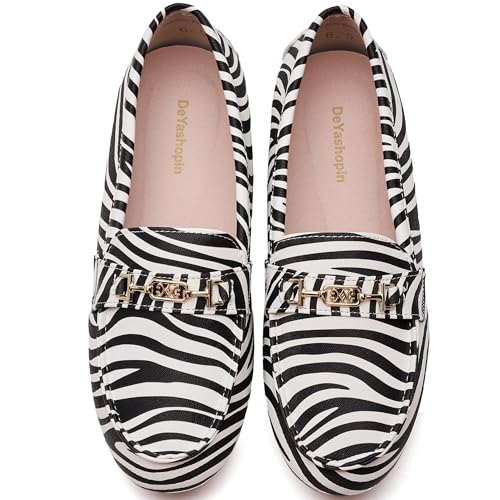Image of Women's Loafer Shoes Leisure Slip On Work Shoes Comfort Walking Flats