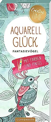 Aquarell-Glück: Fantasievögel