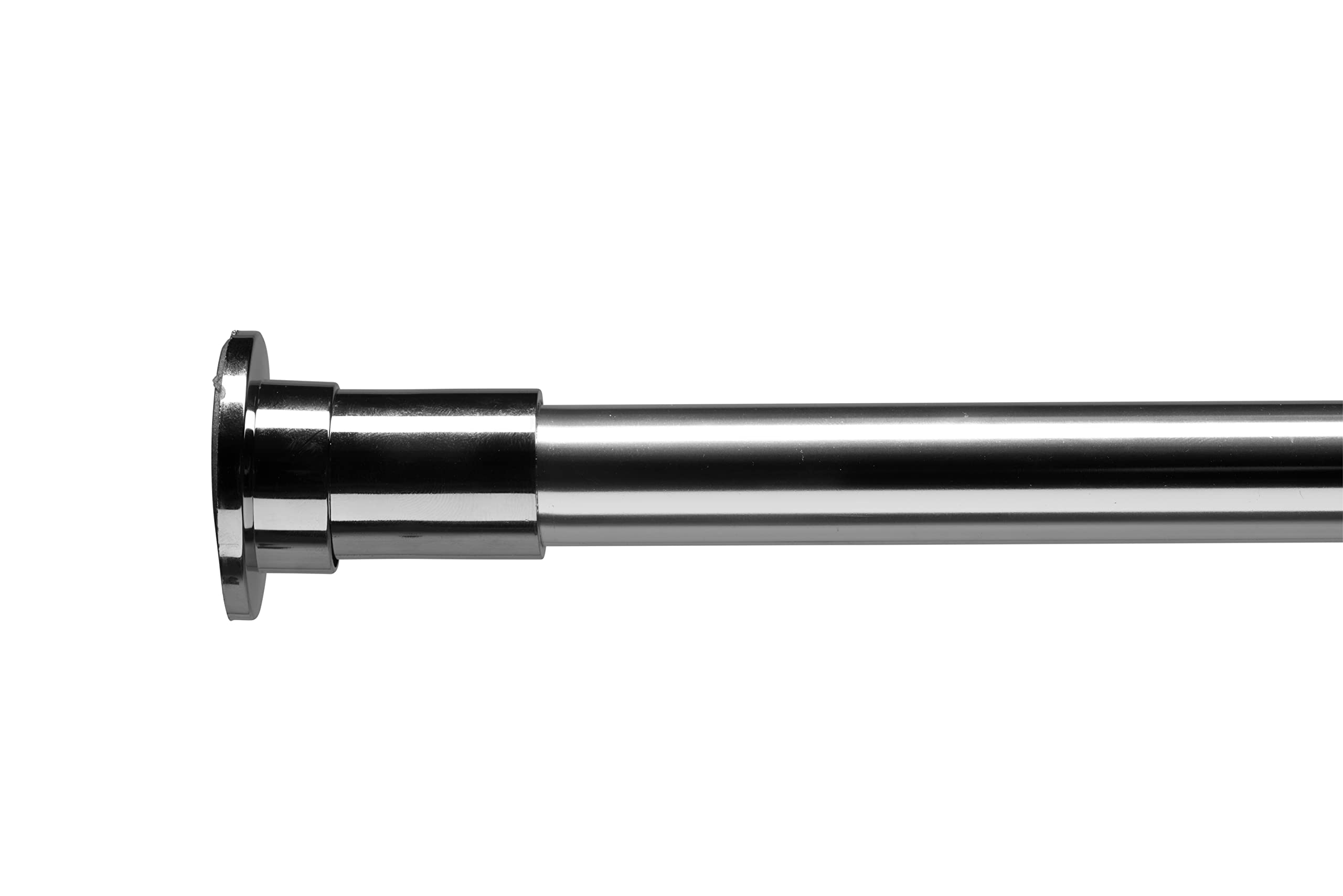 Croydex Stick 'n' Lock Rod, Chrome, 2600mm