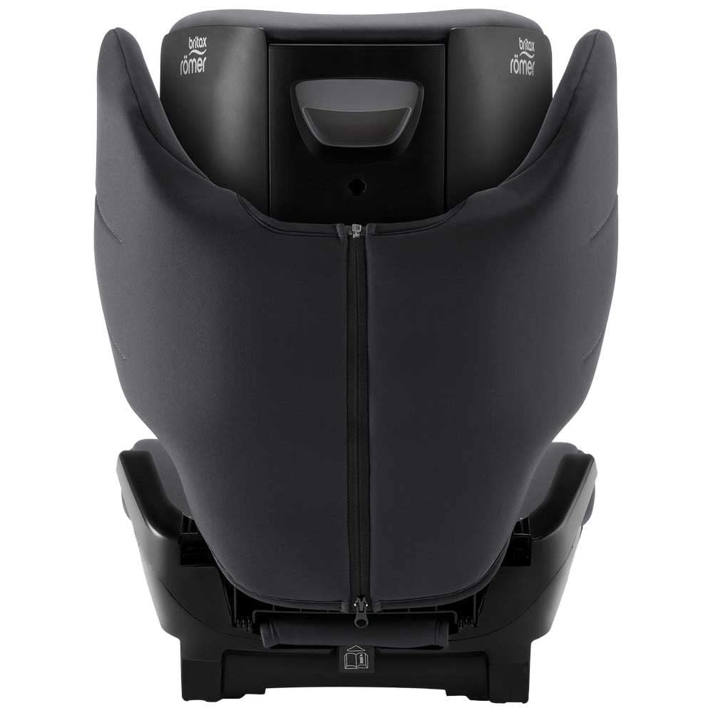 BRITAX RÖMER Silla de coche ADVENTURE PLUS 2 niños de 100 - 150 cm (i-Size), 3.5 - 12 años, Midnight Grey