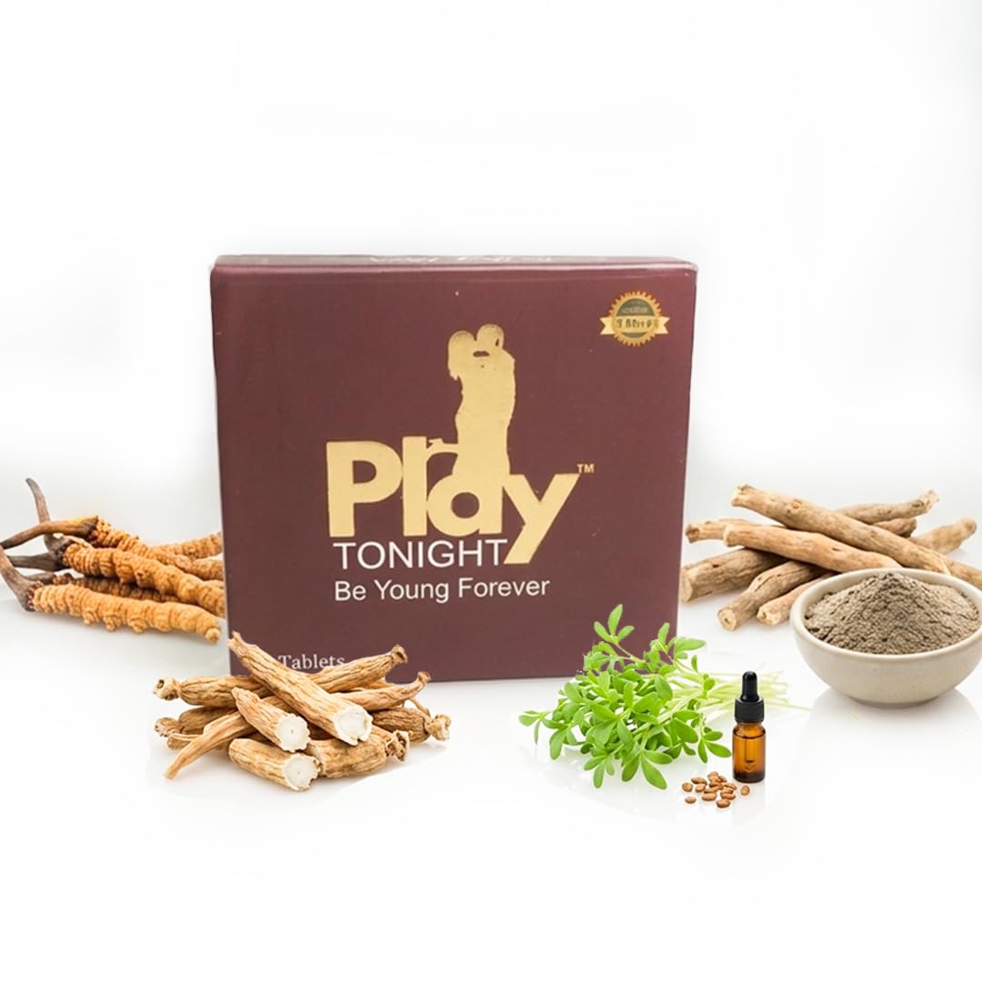 Play Tonight Capsules for Men | Herbal Energy & Stamina Support | Natural Vitality Formula | Daily Wellness Supplement | 6 Capsules-image-34