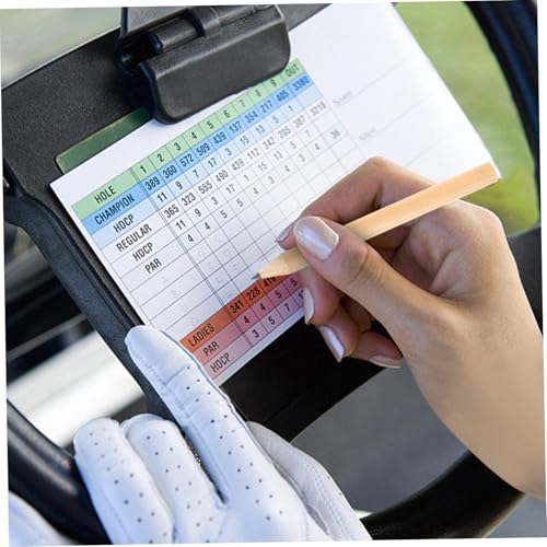 SEWACC 50 lápices cortos de golf HB para escribir y dibujar miniatura 5