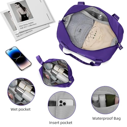 Image of LARVENDER Luggage Sets 4 Piece, PC+ABS Expandable Suitcases with Wheels | Suitcase Set for Women and Men|Checked Luggage|Carry On Luggage|Hardside Lightweight|Midnight Berry