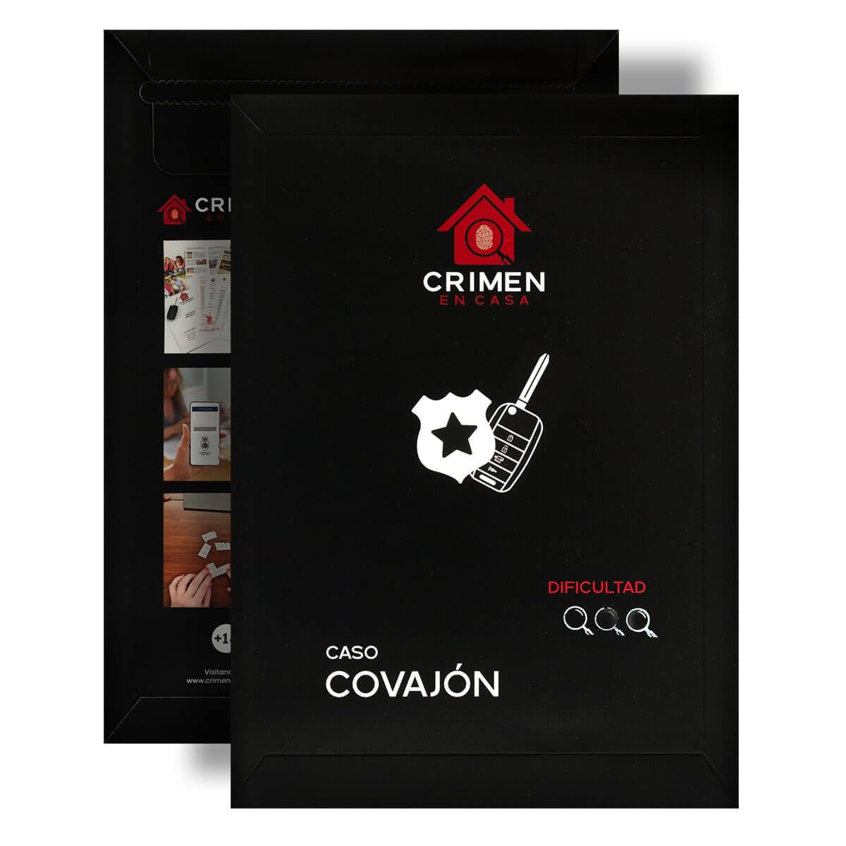 Pack Sincharro - Covajón. 2 Juego de Detectives, Juego Escape Room, Juego de Misterio Inmersivo (Difícil)
