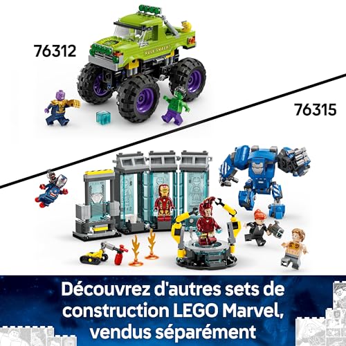 Lego Le Tout terrain De Hulk Contre Thanos 76312 Lego La Boite - vue 10