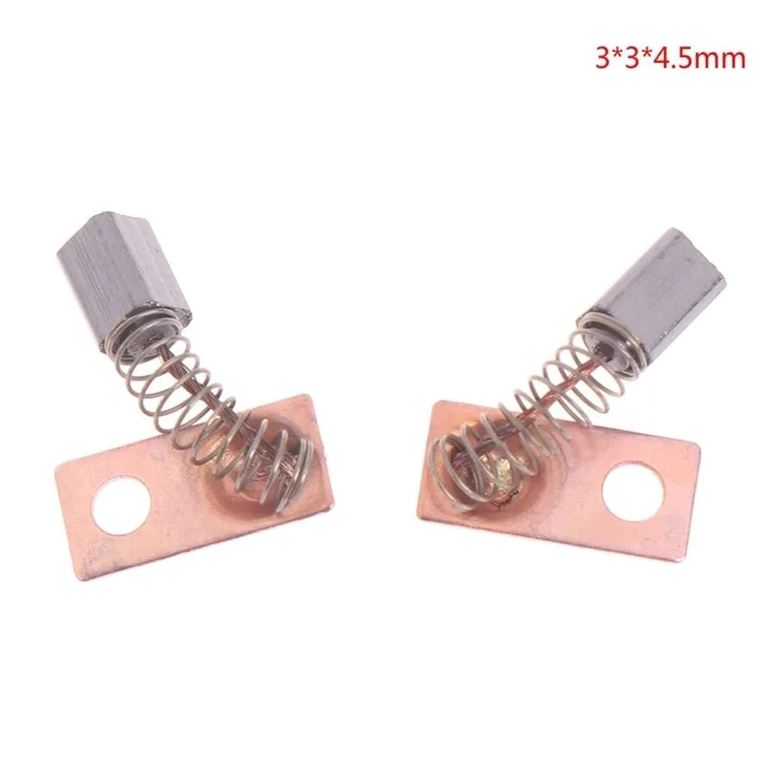 Szczotka węglowa do części silnikowych 10 sztuk Szczotka węglowa do silnika elektronarzędzia Szczotka grafitowa 3 * 3 * 4,5 mm
