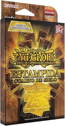 Yu-Gi-Oh! Estampida Cuarto de Siglo 3- Pack Booster