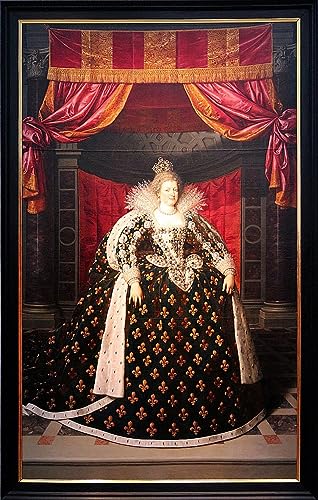 Affiche toile Marie de Médicis pour une décoration murale élégante style galerie de musée 60x90cm