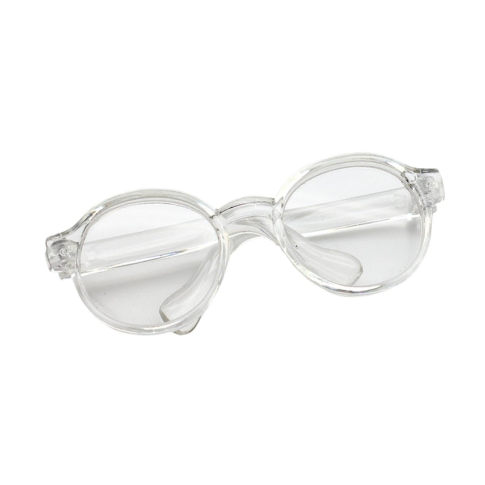 Doll Glasses Doll Accessories Decor Mini Sunglasses for Cosplay Pets Costume Clear|1 Doll Glasses-image-46