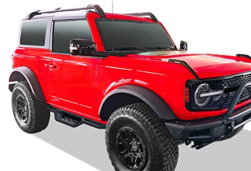 Estribos Tubulares Negros 6 Pulgadas para Ford Bronco miniatura 6