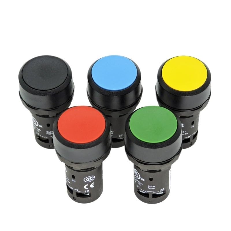 Interrupteur à bouton de réinitialisation rouge MP1-42R-01 modulaire avec voyant 10060168