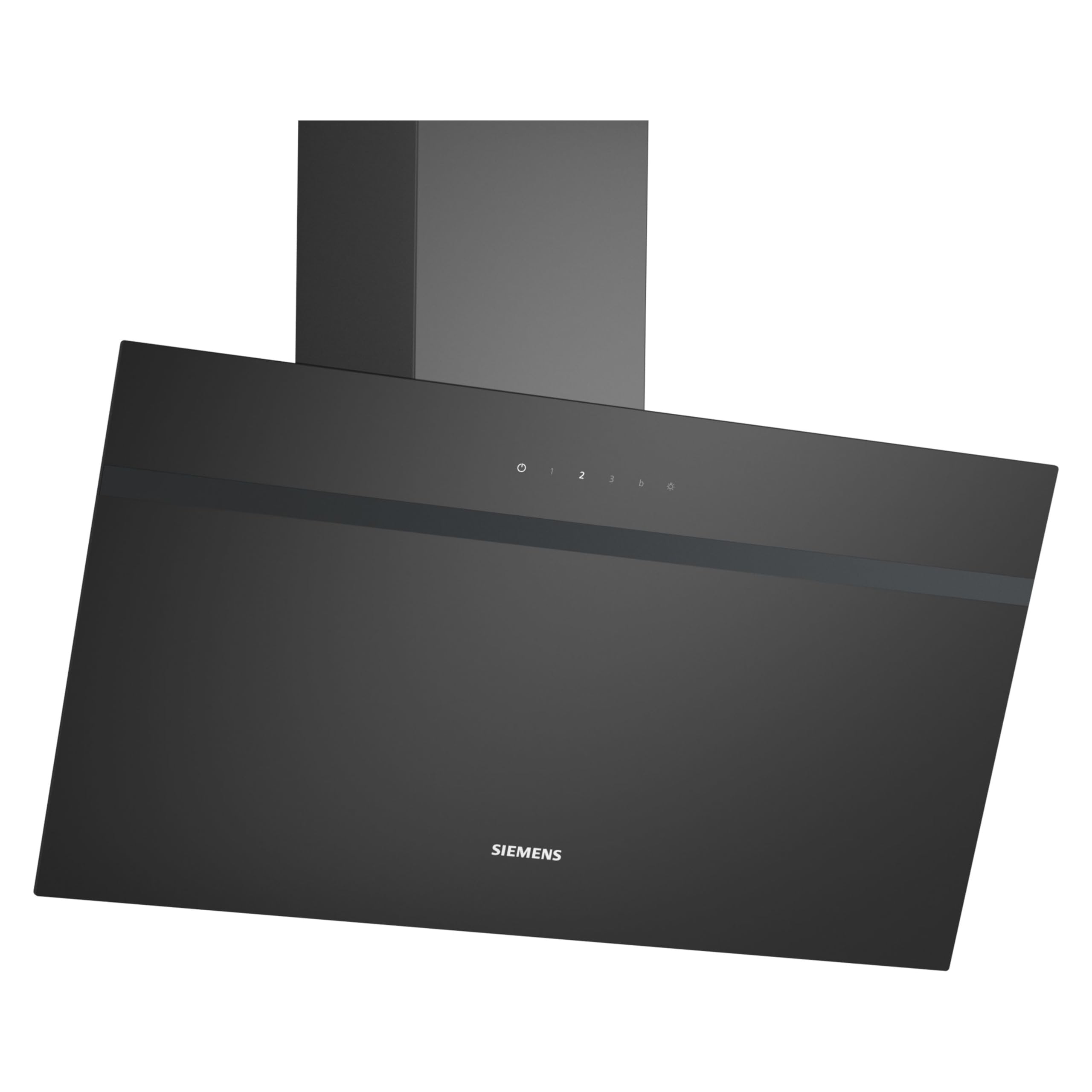 Siemens LC85KDK60 iQ100 Wandesse 80 cm, Abluft/Umluft, touchControl, leiser Motor, Intensivstufe mit Auto-Rückschaltung, LED-Beleuchtung, Erinnerung Filterreinigung, schwarz