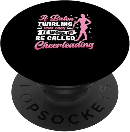 Miniatura 1 de Twirler Majorettes If Baton Twirling was easy Baton Twirling PopSockets Swappable PopGrip