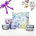 Produktbild Tooarts Duftkerzen 4er | Aroma Kerzen | Aromatherapie Kerze | 100% natürliches Sojawachs | Lange letzte saubere Verbrennung Exquisite Geschenkverpackung | Charmanter Duft
