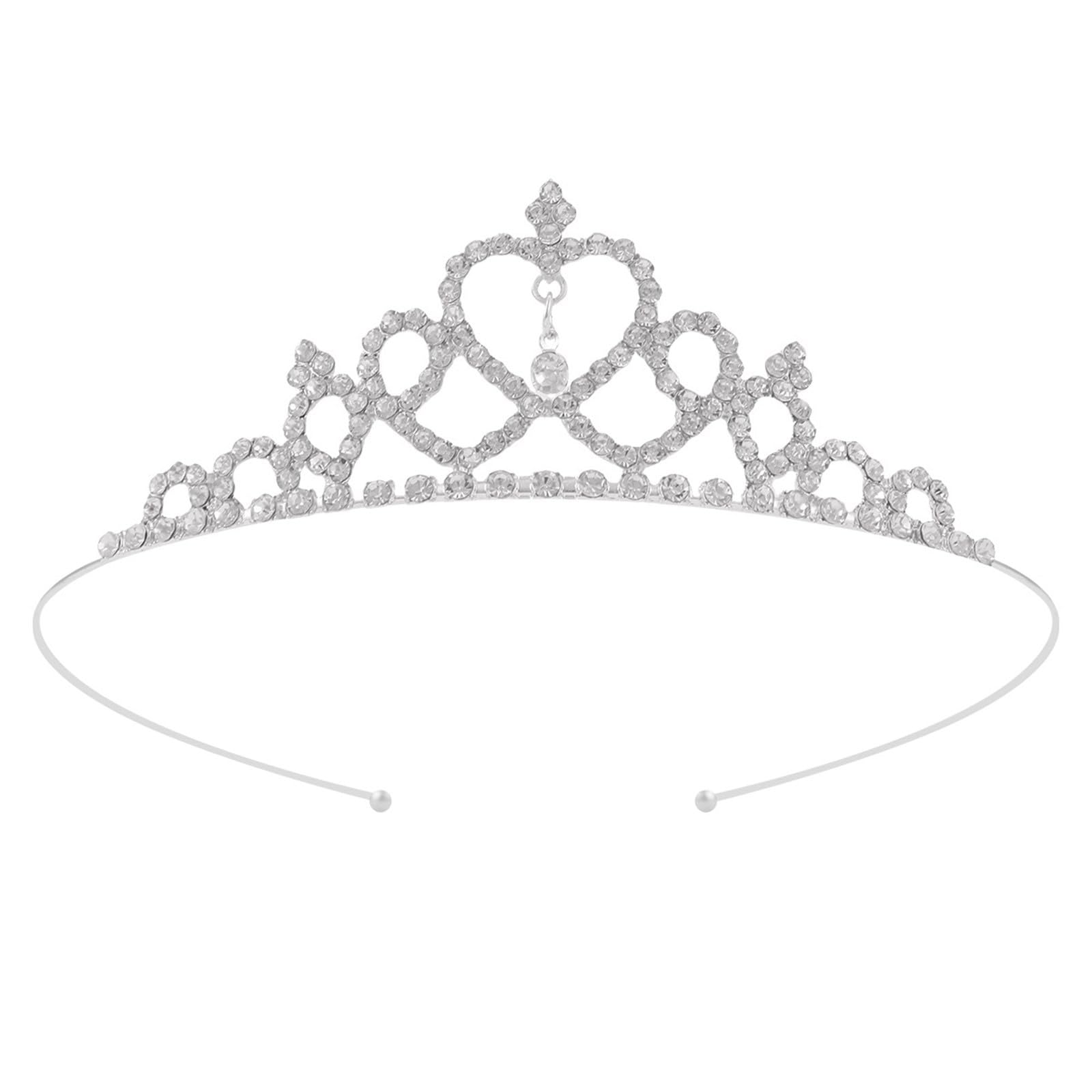 Fentency Rhinestones Headband Tiaras For Women And Girls Elegant Crowns For Wedding Bridal And Party Hair Accessories