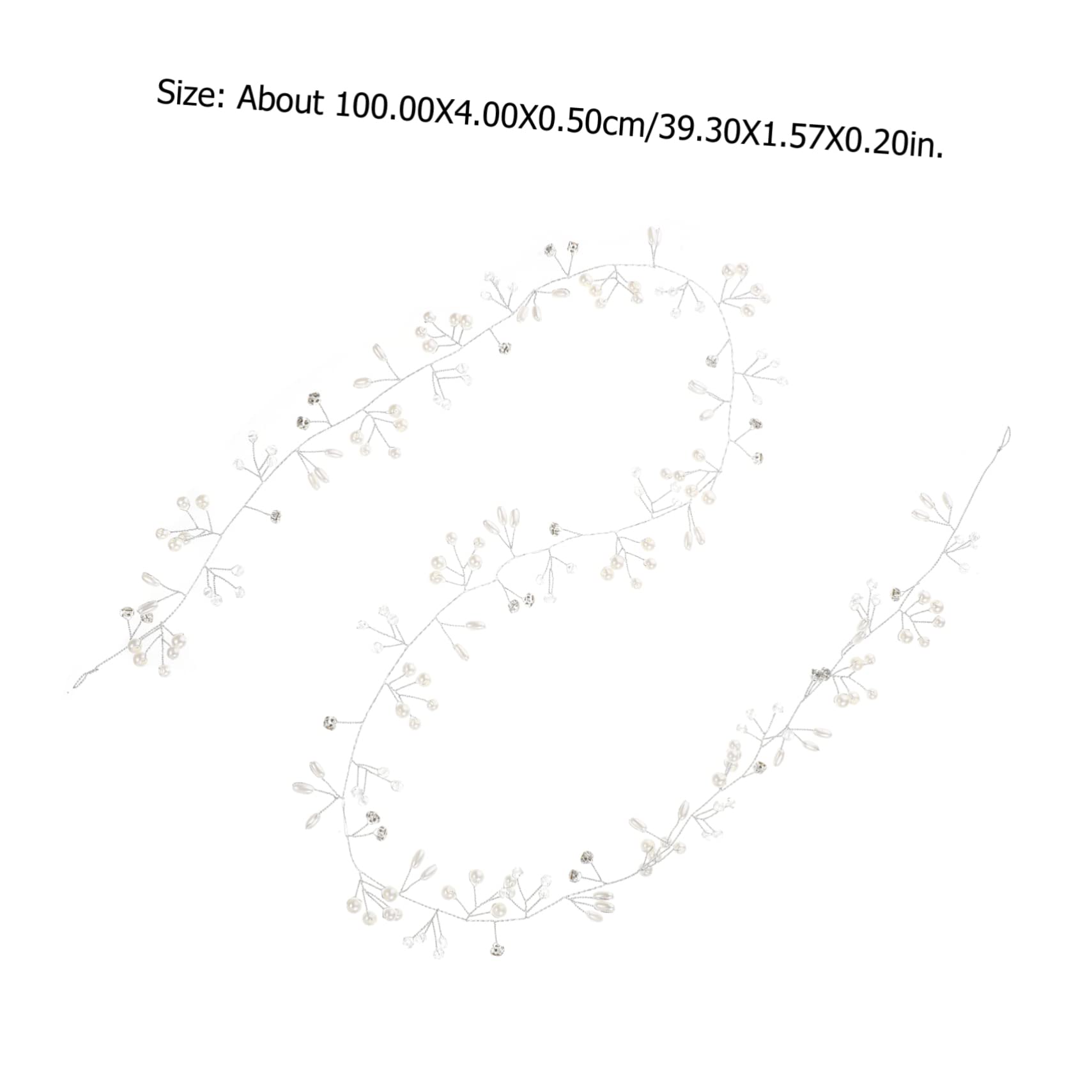 FRCOLOR 5 Stück Brautranken Haarschmuck Brautjungfern Haargummi Perlen Stirnbänder Für Frauen Braut Haarranken Accessoires Für Damen Damen Stirnbänder Hochzeit Kopfschmuck Für Die